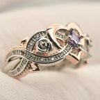 PENDRA Rose Purple Ring