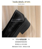PENDRA Leather Platform British Small Shoes