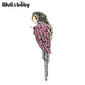 PENDRA Vintage Parrot Bird Brooch