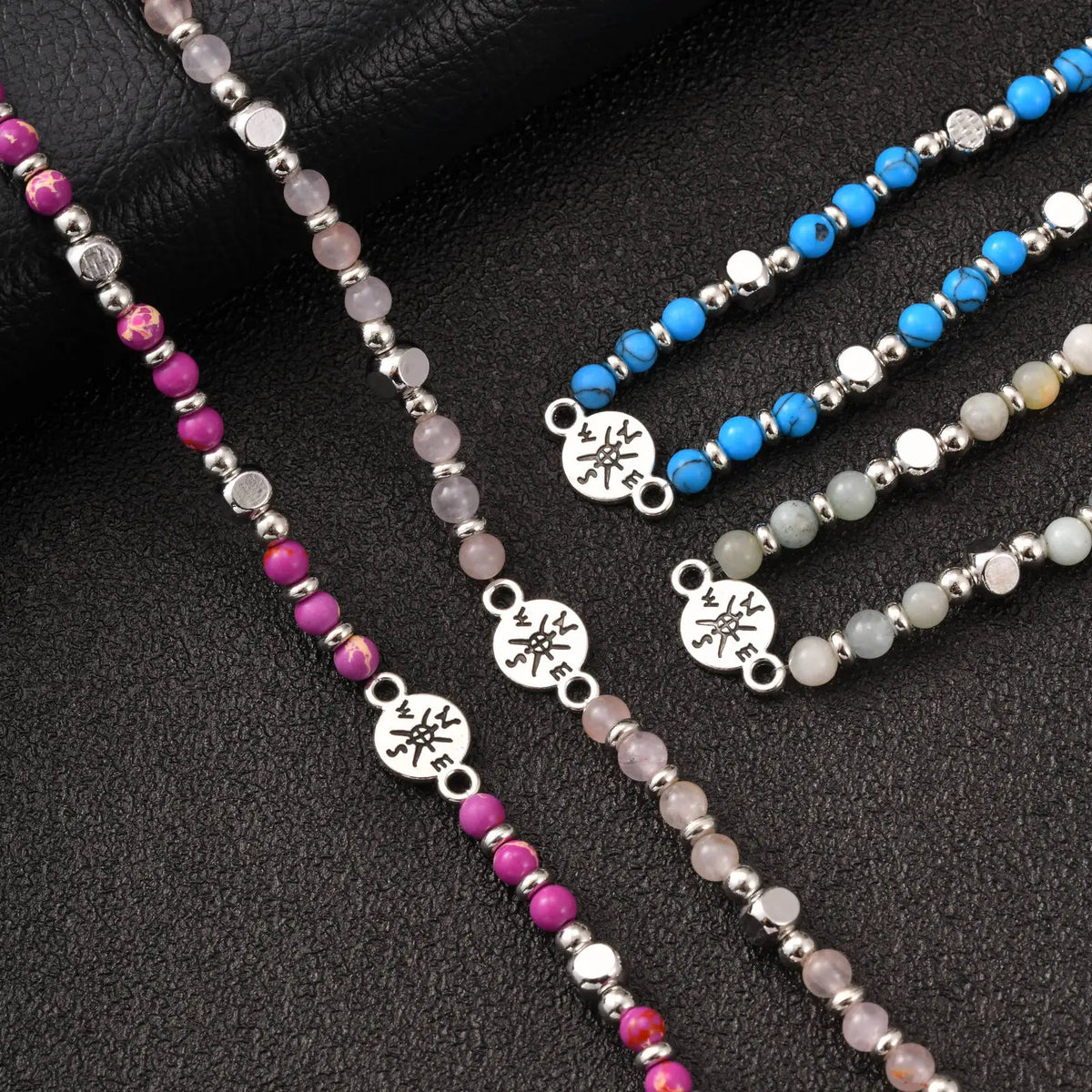 PENDRA Compass Beaded Bracelet