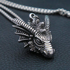 PENDRA Dragonlord Vintage Viking Dragon Pendant Necklace