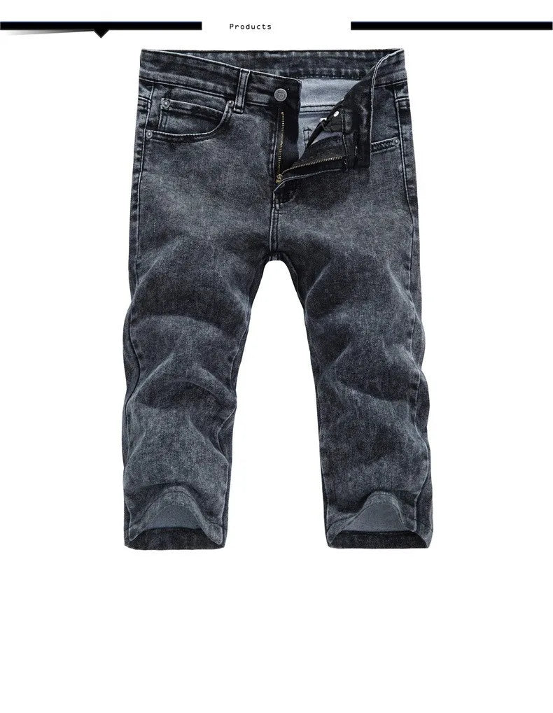 PENDRA Grey Slim Capric Jeans