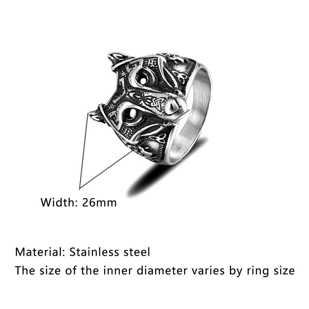 PENDRA Wolf Vintage Ring