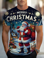 PENDRA Printed Christmas T-Shirt