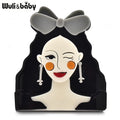 PENDRA Acrylic Beautiful Face Brooch
