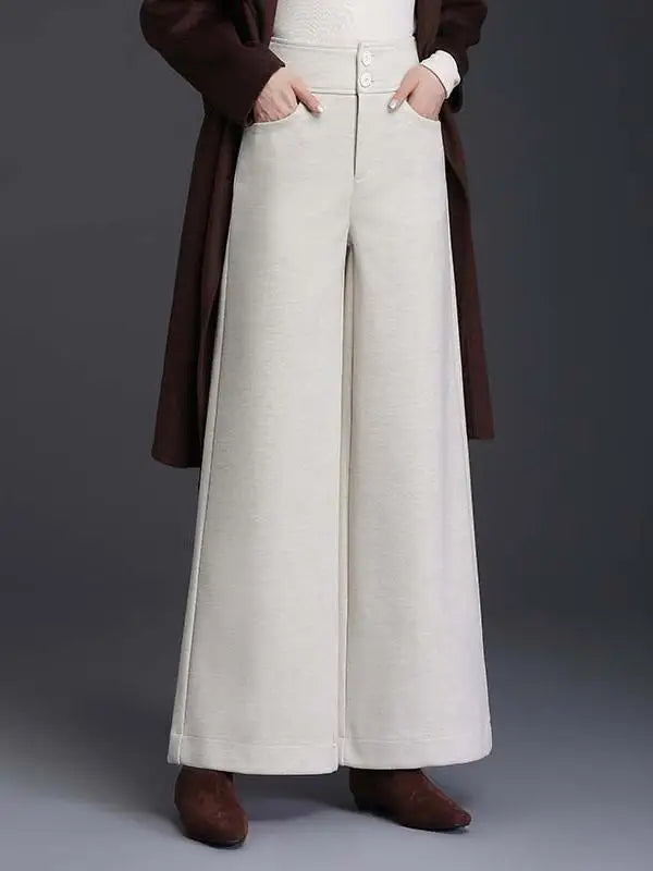 PENDRA Crocodile Print PU Straight Leg Pants