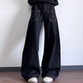 PENDRA Black Bright Line Jeans