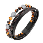PENDRA Belorin Braided Leather Bracelet