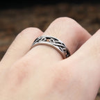 PENDRA Celticknot Stainless Steel Celtic Knot Ring