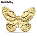 PENDRA Stainless Steel Butterfly 2-color Brooch