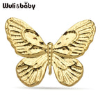 PENDRA Stainless Steel Butterfly 2-color Brooch