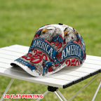 PENDRA 2d Flat America Hat