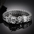 PENDRA Dragon Gold Steel Bracelet
