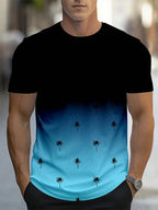 PENDRA Hawaiian Print Are T-Shirt