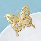 PENDRA Stainless Steel Butterfly Brooch