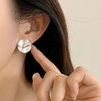 PENDRA Sterling Silver Studs Earrings
