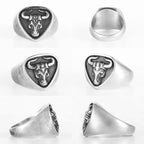 PENDRA Bull Fight Biker Steel Ring