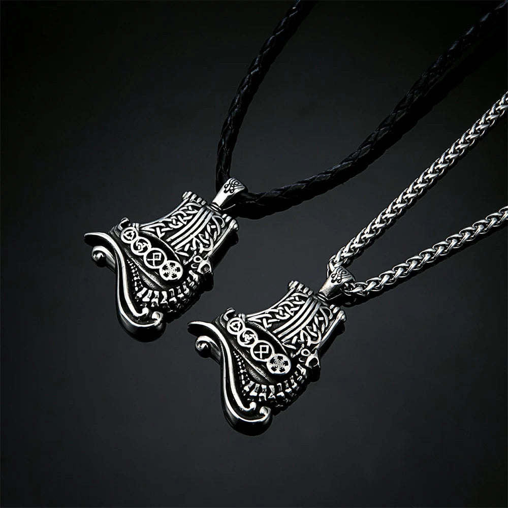 PENDRA Rune Vintage Norse Necklace