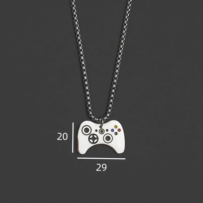 PENDRA Gamepad Stainless Steel Game Controller Pendant