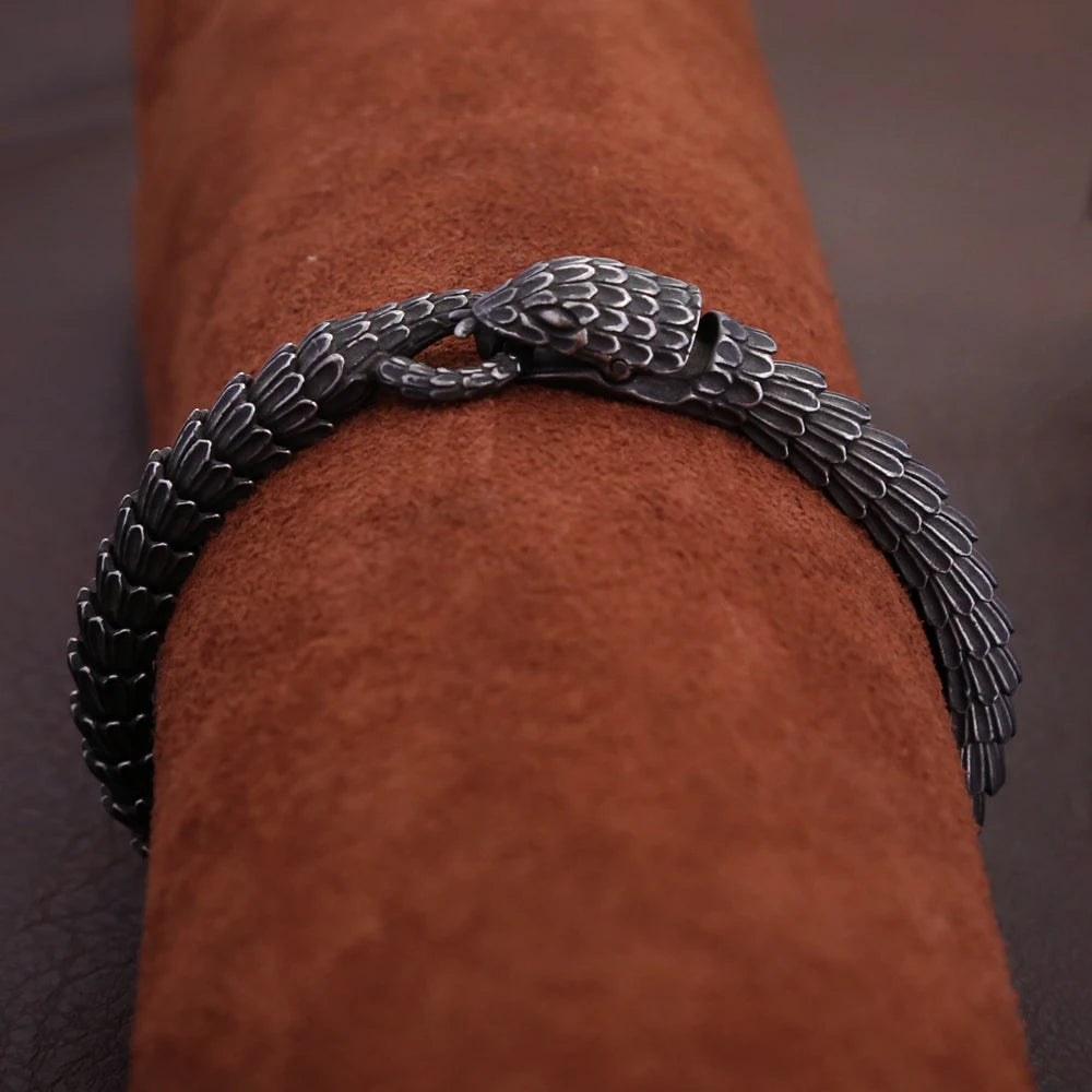 PENDRA Warhorse Twist Stainless Steel Cuff Bracelet