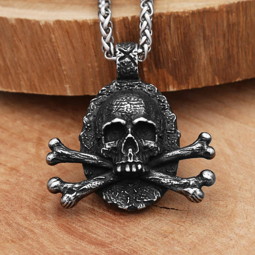 PENDRA Crossbones Skull Pendant