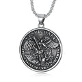 PENDRA Michaelguardian Stainless Steel Archangel Pendant