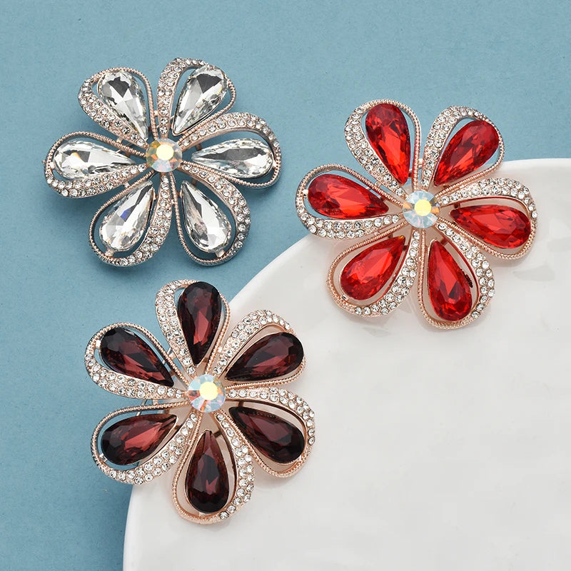 PENDRA Florielle23 Crystal Brooch