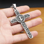 PENDRA Sacredcross Catholic Jesus Cross Pendant