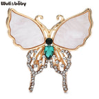PENDRA Abalone Shell Butterfly Brooch