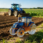 Premium Tractor Design Whiskey Decanter Glass Liquor Bottle Barware Collection Ornaments