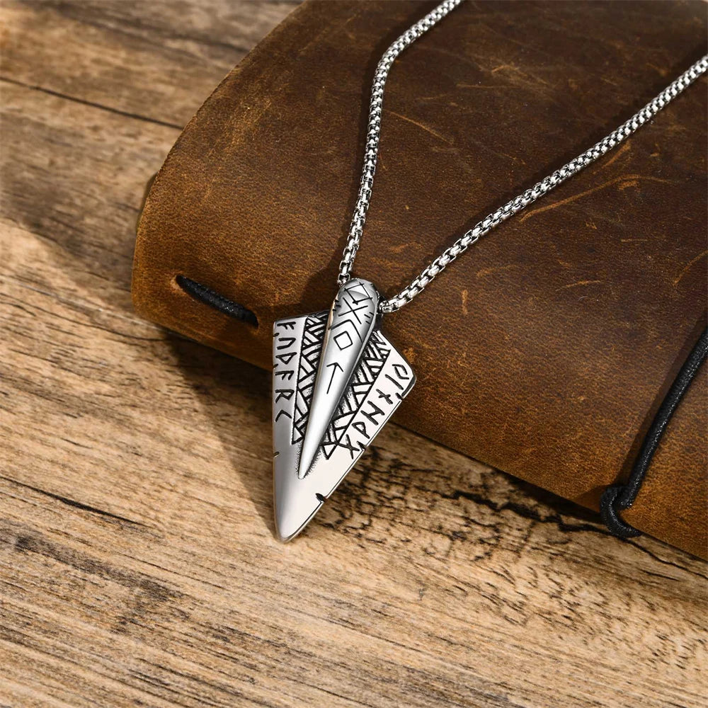 PENDRA Rune Vintage Punk Necklace