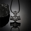 PENDRA Rune Norse Vegvisir Necklace