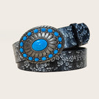 PENDRA Serara Leather Floral Luxury Belt