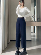 PENDRA Graywork Multi Pocket Wide Leg Pants
