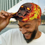 Fashionable and Lightweight Sun Hat, Cool Hip-hop  Cap, Suitable for Beach, Outdoor Activities, Fishing and Vacation, Adjustable