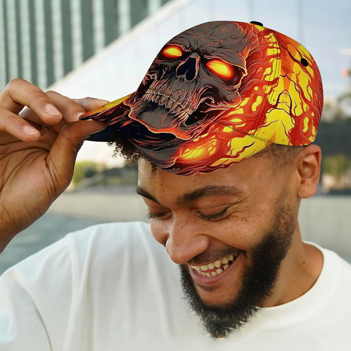 Fashionable and Lightweight Sun Hat, Cool Hip-hop  Cap, Suitable for Beach, Outdoor Activities, Fishing and Vacation, Adjustable