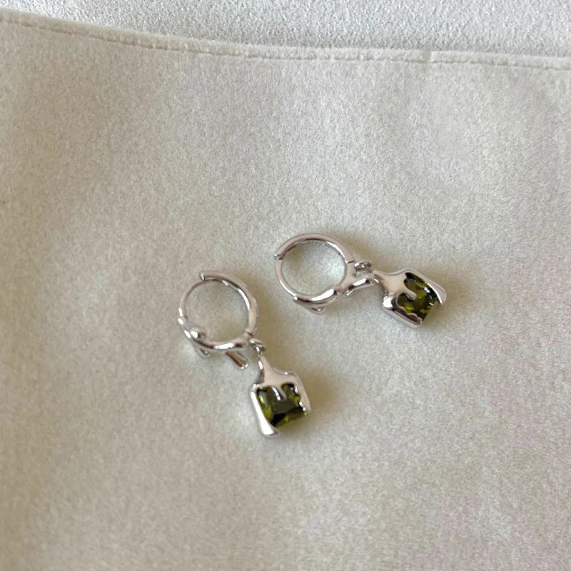 PENDRA Starfish 925 Sterling Silver Hoop Earrings