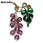 PENDRA Vinetta Classical Grape Brooch