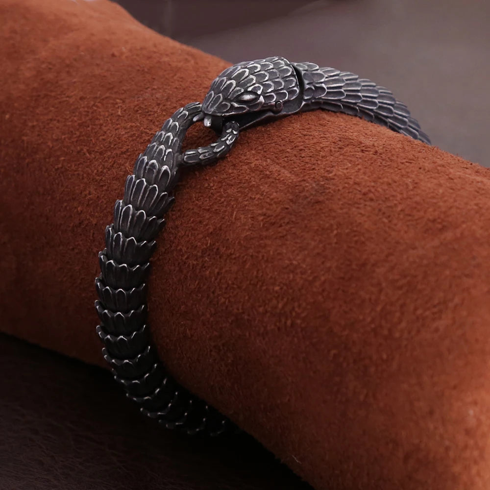PENDRA Warhorse Twist Stainless Steel Cuff Bracelet
