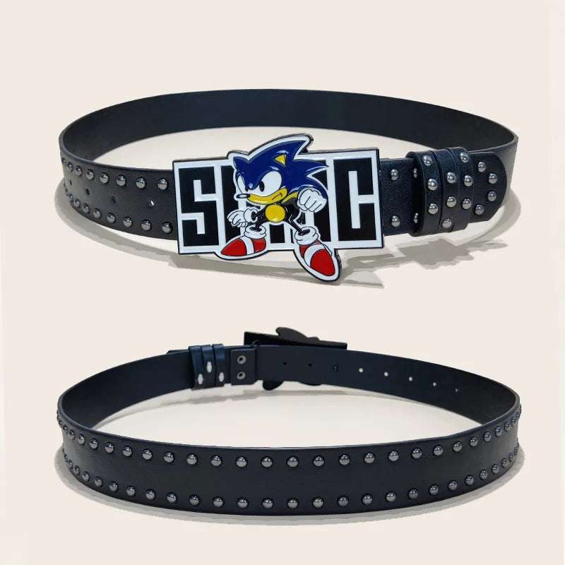 PENDRA Zaralia Black Y2K Belt