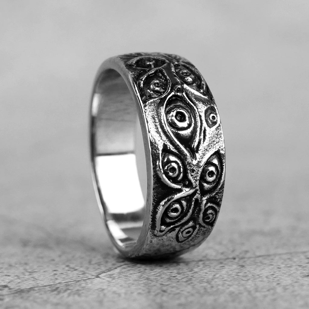 PENDRA Rock Demon Devil's Steel Ring