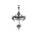 PENDRA Flamecross Gothic Flame Cross Pendant