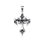 PENDRA Flamecross Gothic Flame Cross Pendant