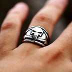 PENDRA Skullmask 316L Stainless Steel Skull Ring