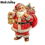 PENDRA Christmas Father Brooch