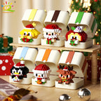 PENDRA Elk Deer Santa Building Set