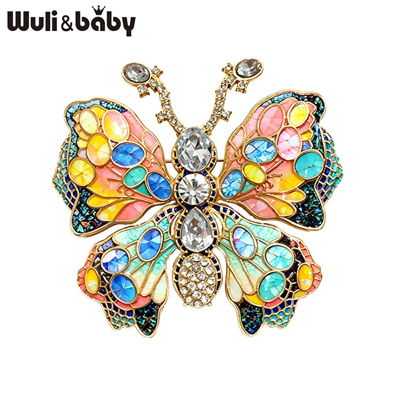PENDRA Luxury Butterfly Brooch