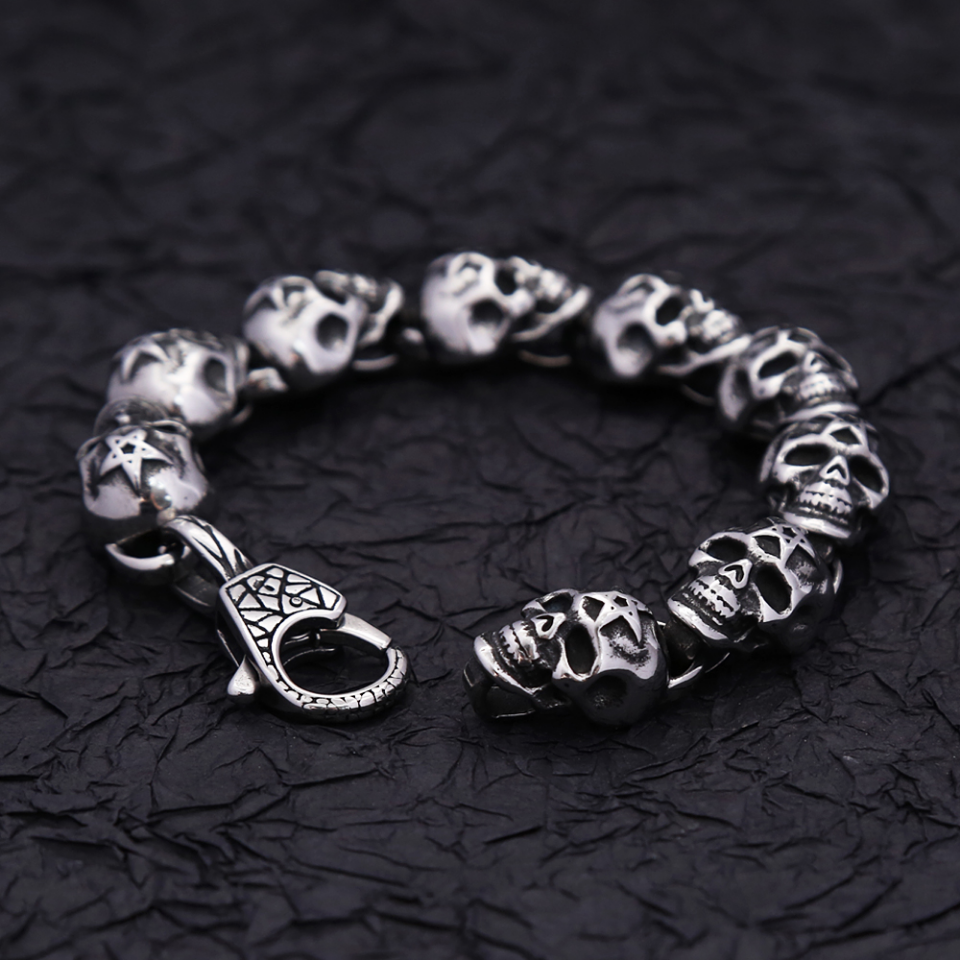 PENDRA Leopardcrest Stainless Steel Animal Bracelet