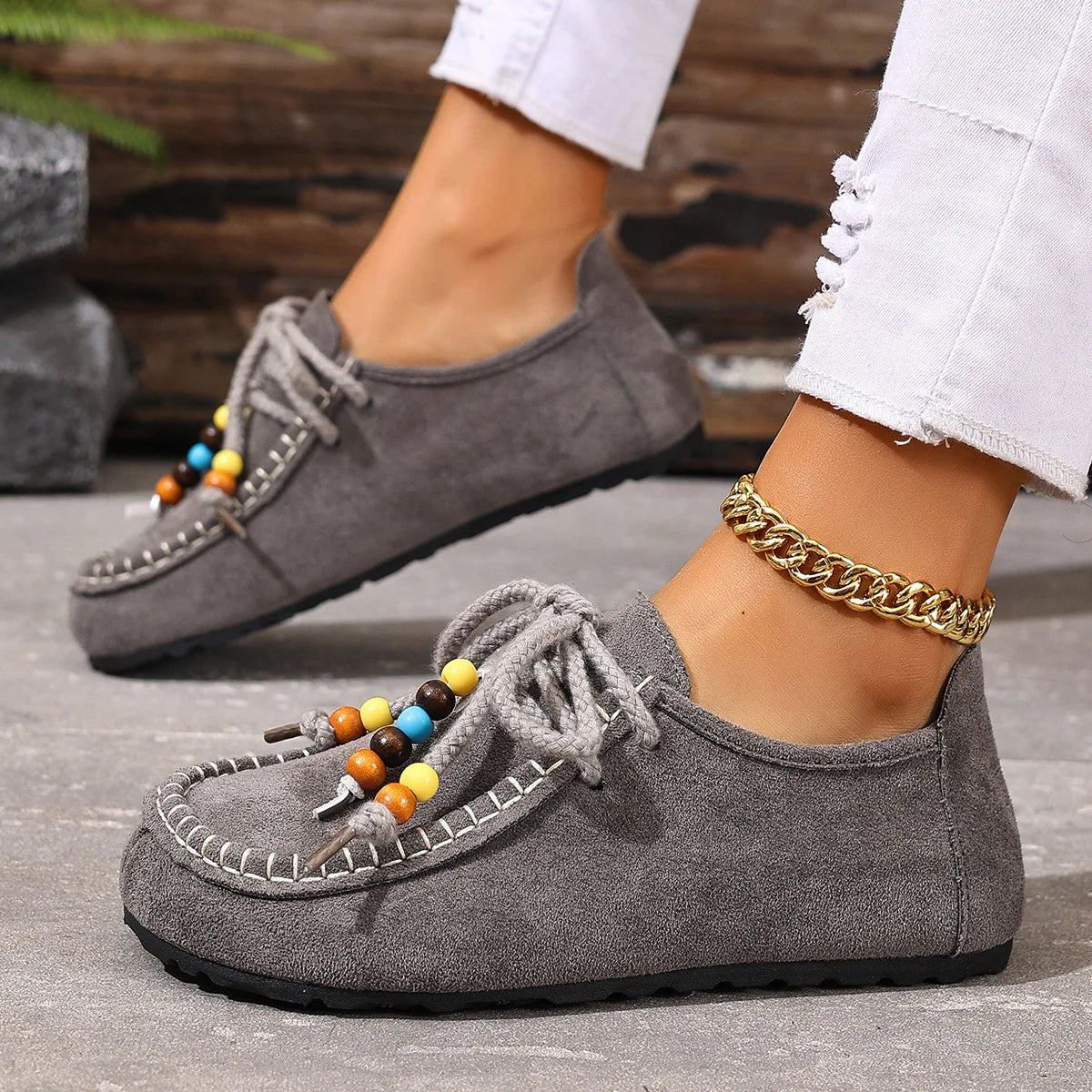 PENDRA Lace Large Size Shoes