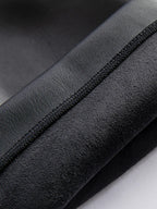 PENDRA Leather Elastic Waisted Pants